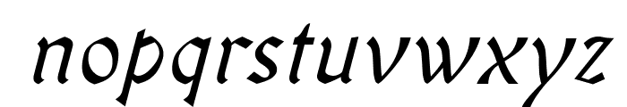 OldaniaADFStd-Italic Font LOWERCASE