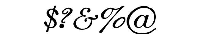 OldstyleHPLHS-Italic Font OTHER CHARS