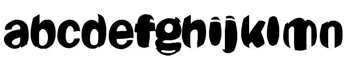 Oligarch Font LOWERCASE
