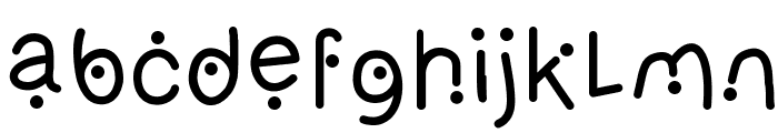 OlivesLight Font LOWERCASE