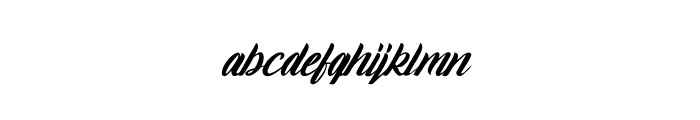 Ombeline Ludolphides Font LOWERCASE