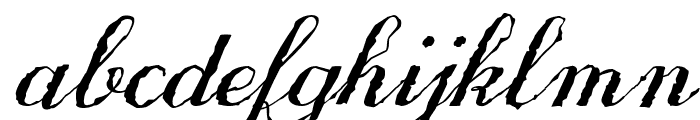 Only One Dollar Demo Italic Font LOWERCASE