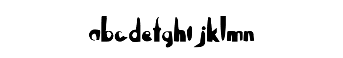 OntheLeft Font LOWERCASE