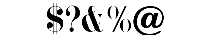 OPTI Didot CBS Special Font OTHER CHARS