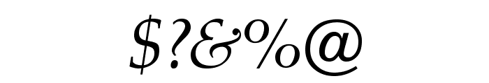 OPTIAlkasA-Italic Font OTHER CHARS