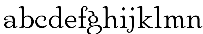 OPTIArtcraft-LightC Font LOWERCASE