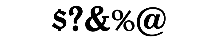 OPTIBelwe-Medium Font OTHER CHARS