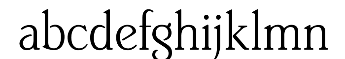 OPTIBeth-Light Font LOWERCASE