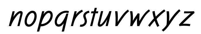 OPTIBlizzard-Casual Font LOWERCASE