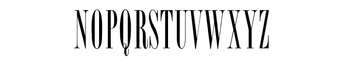 OPTIBorDen-Roman Font UPPERCASE