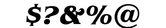 OPTIBrianJamesBold-Italic Font OTHER CHARS