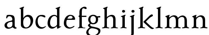OPTIBriteText-Medium Font LOWERCASE