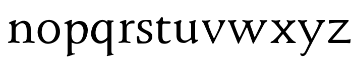 OPTIBriteText-Medium Font LOWERCASE