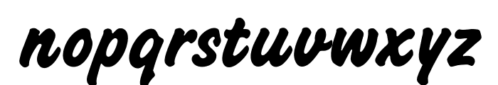 OPTICashew-Bold Font LOWERCASE