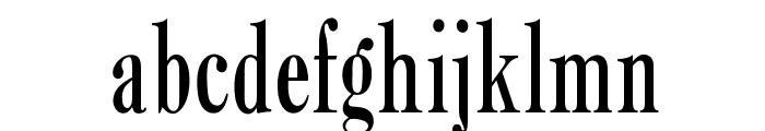 OPTICaslon-ExtraCondensed Font LOWERCASE