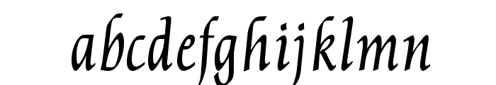 OPTICather-Italic Font LOWERCASE