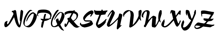 OPTIChampion-Script Font UPPERCASE