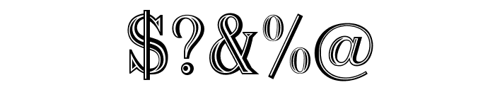 OPTIChisel-Normal Font OTHER CHARS