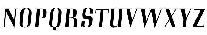 OPTICorvinus-MediumItalic Font UPPERCASE