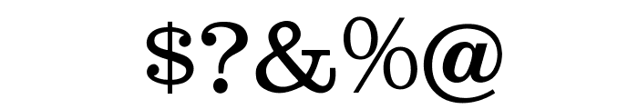 OPTICrawClarendon-Book Font OTHER CHARS