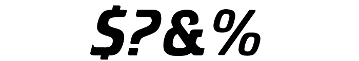 OPTICristeta-Italic Font OTHER CHARS