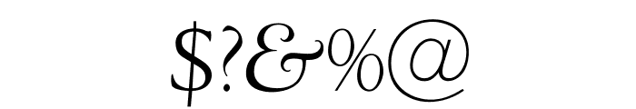 OPTIDeligne-Italic Font OTHER CHARS
