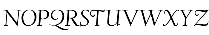 OPTIDeligne-Italic Font UPPERCASE