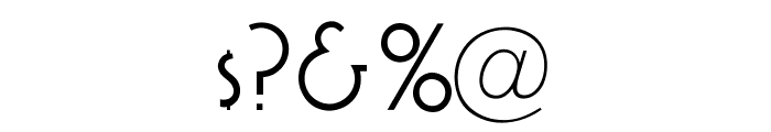 OPTIDesign-Medium Font OTHER CHARS