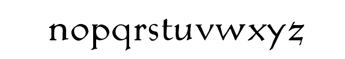 OPTIEve-Light Font LOWERCASE