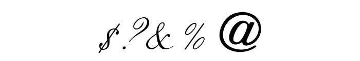 OPTIFlemish-Script Font OTHER CHARS