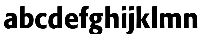 OPTIFob-DemiBold Font LOWERCASE