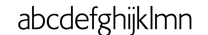 OPTIFob-Light Font LOWERCASE