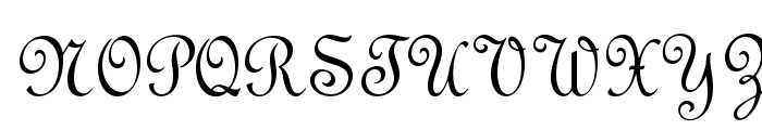 OPTIFrench-Script Font UPPERCASE