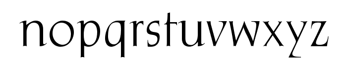 OPTIFrome Font LOWERCASE