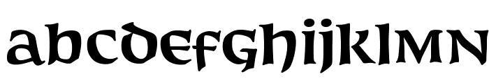 OPTIFurst-Bold Font LOWERCASE
