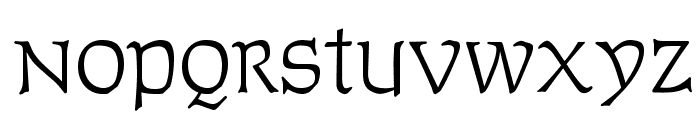 OPTIFurst Font LOWERCASE