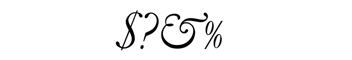 OPTIGaramondLight-Italic Font OTHER CHARS