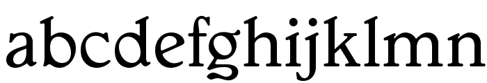OPTIGargoyle-NormalSupplem Font LOWERCASE