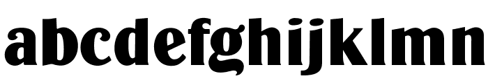 OPTIGlobeGothic-Bold Font LOWERCASE