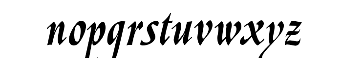 OPTIGreig-Swash Font LOWERCASE