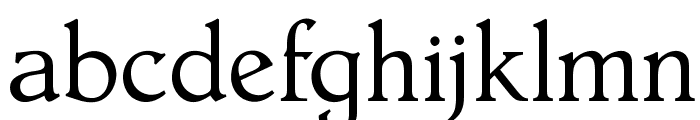 OPTIHollandseLight-Agency Font LOWERCASE