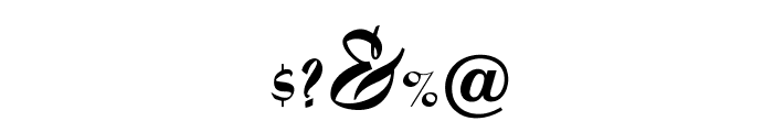 OPTIHolly-Script Font OTHER CHARS