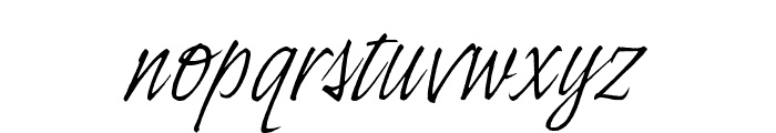 OPTIIngramFive Font LOWERCASE