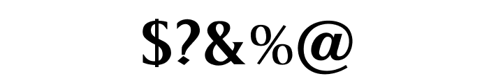 OPTIKeene-Medium Font OTHER CHARS
