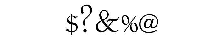 OPTILocca-Light Font OTHER CHARS
