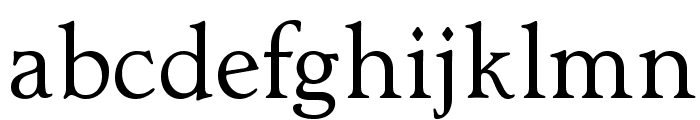 OPTILuciusAd-Light Font LOWERCASE
