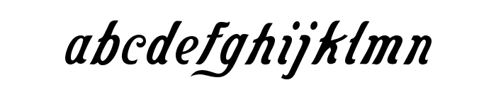 OPTIMorgan-FiveNine Font LOWERCASE