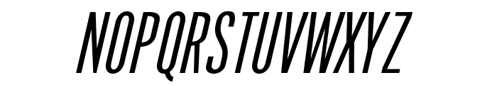 OPTIPhoenix-Nine-Italic Font UPPERCASE