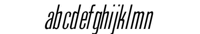 OPTIPhoenix-Nine-Italic Font LOWERCASE