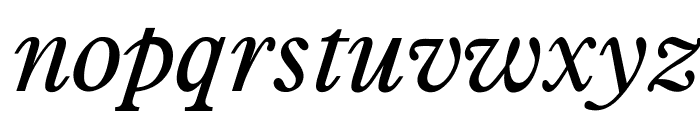 OPTIPlanet-Italic Font LOWERCASE